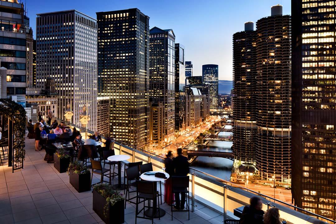 The London House rooftop 